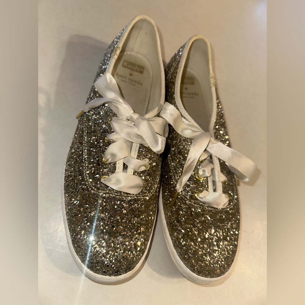 Keds x Kate Spade Glitter Sneakers